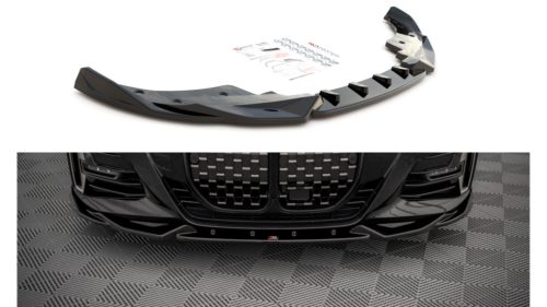 Maxton Design Első Toldat / Splitter BMW 4 G22 M-Pack (2020–) – Fényes Fekete