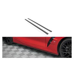   Maxton Design Küszöbtoldat BMW Z4 G29 M-Pack (2018–) – Fekete-Piros