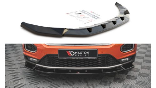 Splitter Volkswagen T-Roc Front v.2 Gloss Black