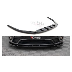Splitter Toyota Avensis III Facelift Front v.2 Gloss Black