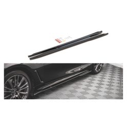 Diffuser Infiniti Q60 S II Side Skirts Gloss Black