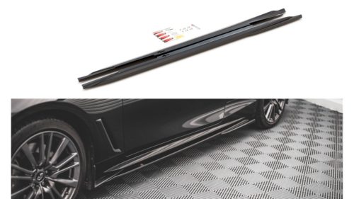 Diffuser Infiniti Q60 S II Side Skirts Gloss Black