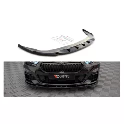   Maxton Design Első Toldat / Splitter BMW 2 F44 M-Pack Kupé (2019–) – Fényes Fekete