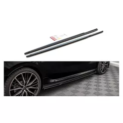   Maxton Design Küszöbtoldat BMW 2 Gran Coupe F44 M-Pack (2019–) – Fényes Fekete