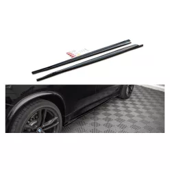   Maxton Design Küszöbtoldat BMW X5 F85 M-Pack – Fényes Fekete
