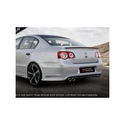 Spoiler Volkswagen Passat B6 Rear Not primed