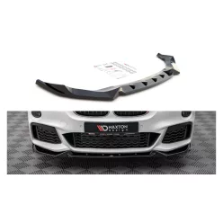   Maxton Design Első Toldat / Splitter BMW X1 F48 M-Pack (2015–2019) – Fényes Fekete