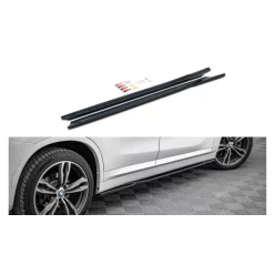   Maxton Design Küszöbtoldat BMW X1 F48 M-Pack (2015–2019) – Fényes Fekete