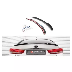   Maxton Design Spoiler Toldat Kia Optima MK4 (2015–2020) – Fényes Fekete