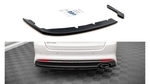 Splitter Kia Optima IV Rear Side Gloss Black