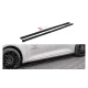 Maxton Design Küszöbtoldat Kia Optima MK4 (2015–2020) – Fényes Fekete