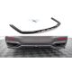 Splitter BMW 7 G11 Facelift M-Pack Rear Central with Diffuser Gloss Black