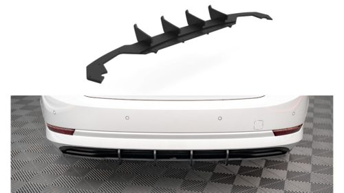 Diffuser Skoda Octavia IV Rear Street Pro Black