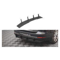Diffuser Audi A4 B9 Avant Rear Street Pro Black