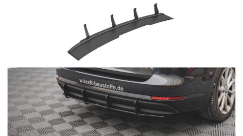 Diffuser Audi A4 B9 Avant Rear Street Pro Black