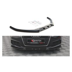 Splitter Audi A4 B9 Front v.1 Gloss Black