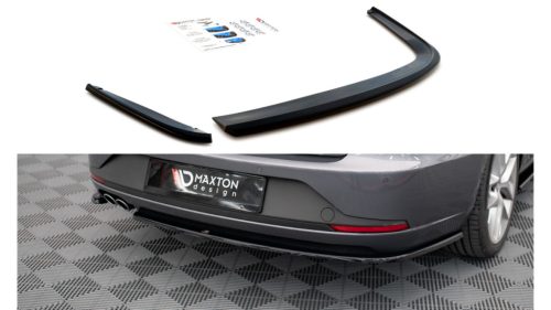 Splitter Seat Leon FR Sportstourer III Rear Side v.1 Gloss Black