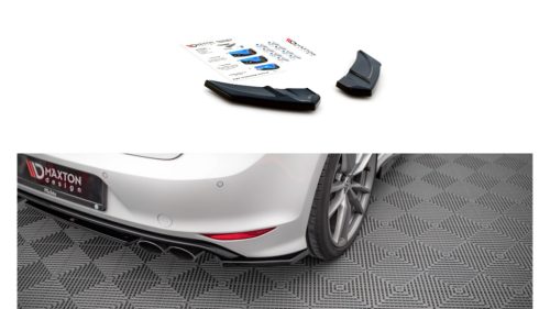 Splitter Volkswagen Golf 7 R Rear Side v.3 Gloss Black