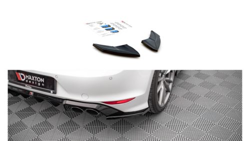 Splitter Volkswagen Golf 7 R Rear Side v.4 Gloss Black