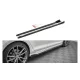 Maxton Design Küszöbtoldat Volkswagen Golf R Mk7 (–) – Fényes Fekete