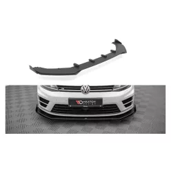  Maxton Design Első Toldat / Splitter Volkswagen Golf R Mk7 (–) – Fekete-Piros