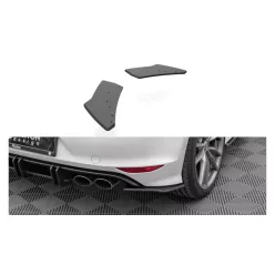   Maxton Design Hátsó Sarokelemek Volkswagen Golf R Mk7 – Fekete