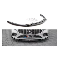   Maxton Design Első Toldat / Splitter Mercedes-Benz A35 AMG W177 (2018–) – Fényes Fekete