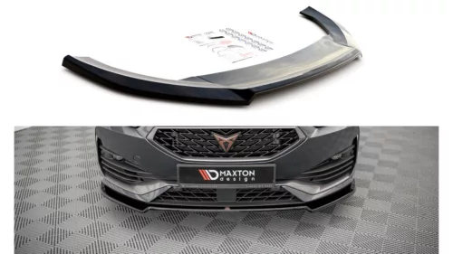 Maxton Design Első Toldat / Splitter Cupra Leon (2020–) – Fényes Fekete