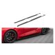 Diffuser Toyota Supra V Side Skirts Street Pro Black-Red