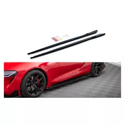   Maxton Design Küszöbtoldat Toyota Supra Mk5 (2019–) – Fényes Fekete