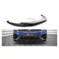   Maxton Design Első Toldat / Splitter Volkswagen Tiguan Mk2 Facelift R R-Line (2020–) – Fényes Fekete