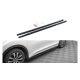 Diffuser Honda Civic IX Side Skirts Gloss Black