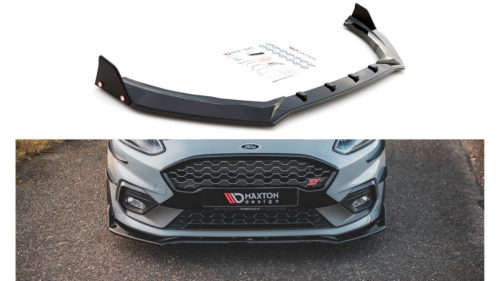 Maxton Design Első Toldat / Splitter Ford Fiesta Mk8 ST (2018–) – Fényes Fekete