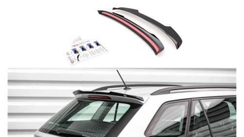 Spoiler Cap Skoda Fabia III Combi Gloss Black