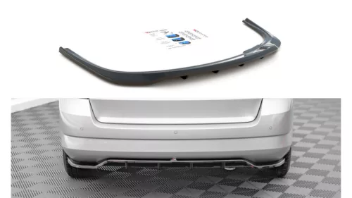 Maxton Design Hátsó Diffúzor Skoda Fabia Mk3 Kombi (2014–2019) – Fényes Fekete