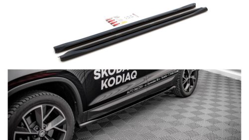 Diffuser Skoda Kodiaq I Facelift Side Skirts Gloss Black