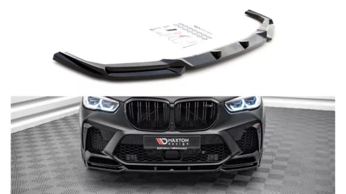 Maxton Design Első Toldat / Splitter BMW X5 F95 M-Pack (2018–) – Fényes Fekete