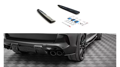 Maxton Design Hátsó Sarokelemek BMW X5 F95 M-Pack (2018–) – Fényes Fekete
