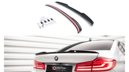 Spoiler Cap BMW 5 G30 v.1 Gloss Black
