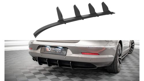 Diffuser Volkswagen Passat CC Rear Street Pro Black-Red