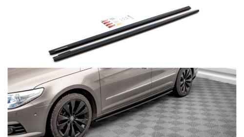 Diffuser Volkswagen Passat CC Side Skirts v.2 Gloss Black