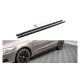 Diffuser Volkswagen Passat CC Side Skirts v.2 Gloss Black