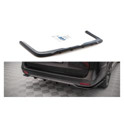   Splitter Mercedes-Benz V W447 Facelift Rear Central with Diffuser Gloss Black
