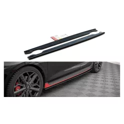   Maxton Design Küszöbtoldat Hyundai I20 N Mk3 (2020–) – Fényes Fekete