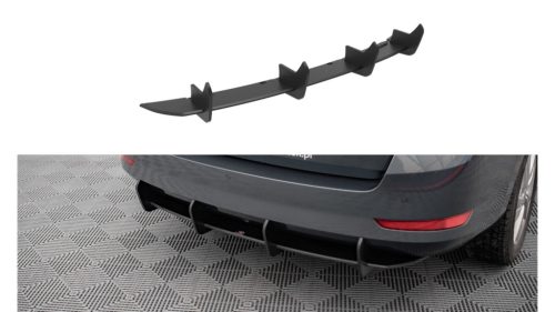 Diffuser Skoda Fabia III Facelift Combi Rear Street Pro Red