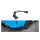 Splitter BMW 2 F87 M-Pack Rear Side Street Pro Black + Gloss Flaps
