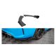 Splitter BMW 2 F87 M-Pack Rear Side Street Pro Black + Gloss Flaps