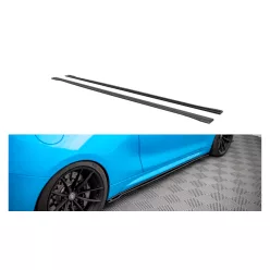   Maxton Design Küszöbtoldat BMW M2 F87 M-Pack – Fekete-Piros