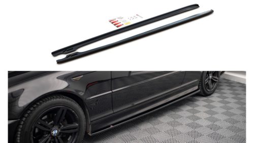Diffuser BMW 3 E46 M-Pack Side Skirts v.2 Gloss Black