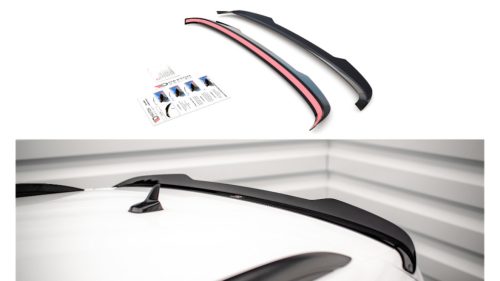 Spoiler Cap Volkswagen Tiguan II Gloss Black